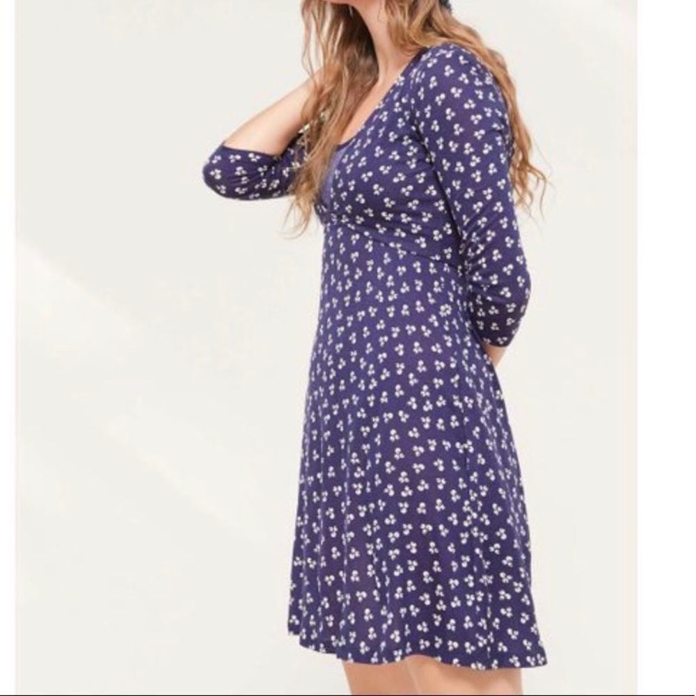 NWT Urban Outfitters Mercer Plunge Mini Dress - Picture 3 of 4